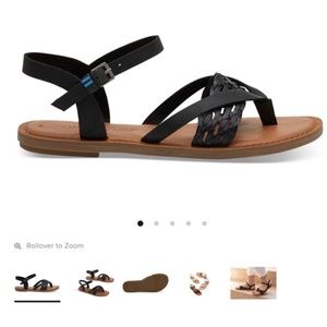 NWT TOMS Lexie Sandals